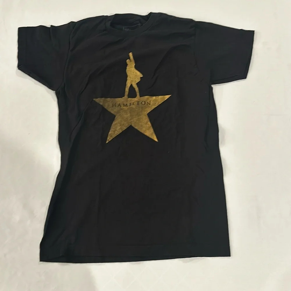 Hamilton‎ men’s tee shirt black medium EUC